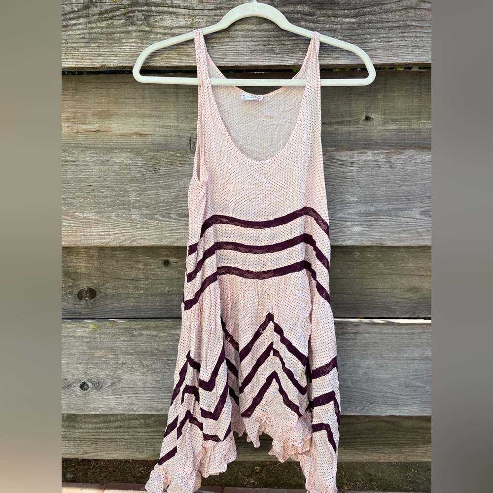 Free People Voile trapeze slip dress xS